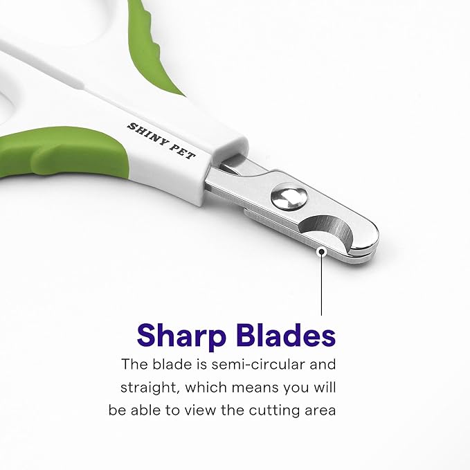 Cat Nail Clipper & Trimmer for Indoor Cats Kitten Puppy Rabbit Small Dog Bird - Professional Pet Grooming Tool for Safe Claw Care - Easy for Home Use for Beginners - Ebook Guide-Mewly Pet