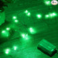 Mikasol Fairy Lights Battery Operated, 4 Pack Mini 3*AAA Battery Powered Copper Wire Led Starry String Lights Firefly Lights for Bedroom, Christmas, Parties, Decoration (5m/16ft Green)