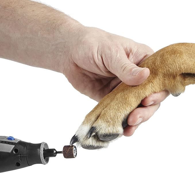 Dremel PawControl 7760-PGK Dog Nail Grinder and Trimmer - Cordless & Rechargeable Pet Grooming Tool Kit - Safe and Humane for Dogs, Cats, and Small Animals-Mewly Pet