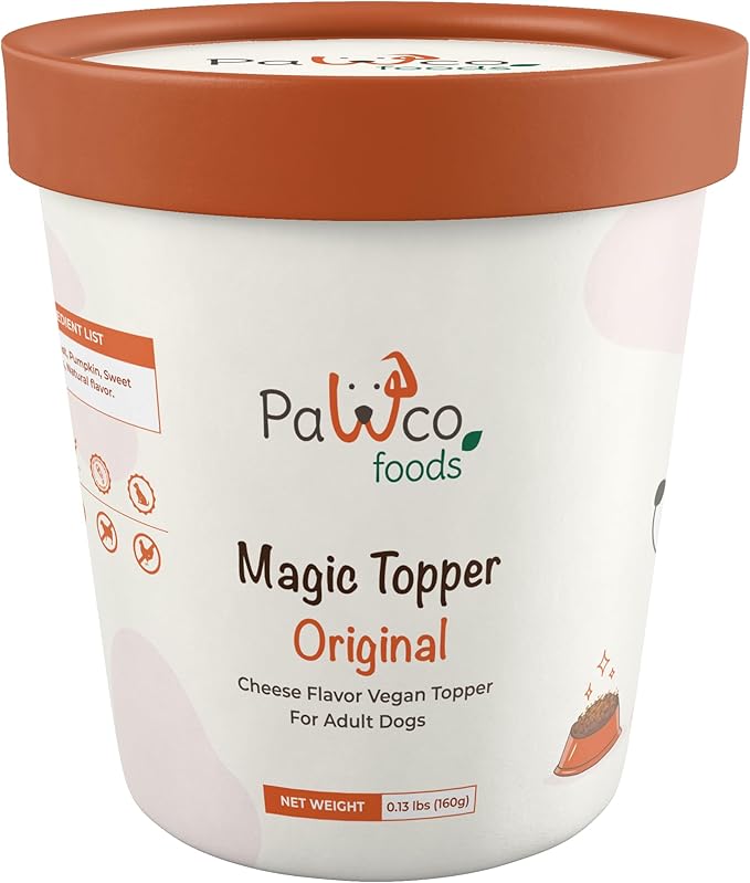 PawCo Magic Topper Original - Dog Food Topper for Picky Eaters, Grain-Free Meal Enhancer, Supports Immune & Digestive Health, 160g-Mewly Pet