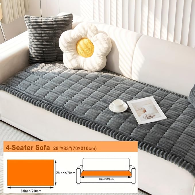 ZQFFB Pet Couch Cover Dogs Washable Non-Slip Couch Protector Pet Friendly Dog Mat for Couches and Sofas-Mewly Pet