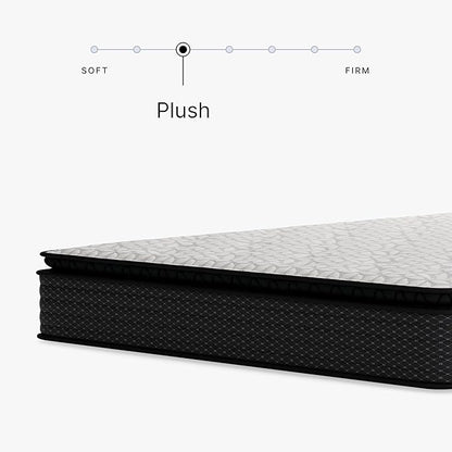 Signature Design by Ashley Limited Edition Pillow Top 13 " Pillow Top Hybrid Mattress with Gel Memory Foam and Edge Support for Cool Sleep and Pressure Relief, King, Fiberglass Free, Mattress In A Box