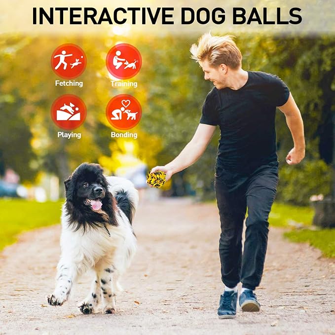 SHARLOVY Dog Toys for Aggressive Chewers, Dog Balls for Large Breeds, Heavy Duty Cotton Rope Chew Toys with Tough Twisted for Medium Breeds, 6 Pack Indestructible Chew Toys-Mewly Pet