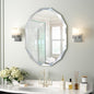 Silver Wall Mirror-Beveled Edge Frameless Mirror for Bathroom, Vanity, Bedroom, Rectangle Mirrors（24X30inch）