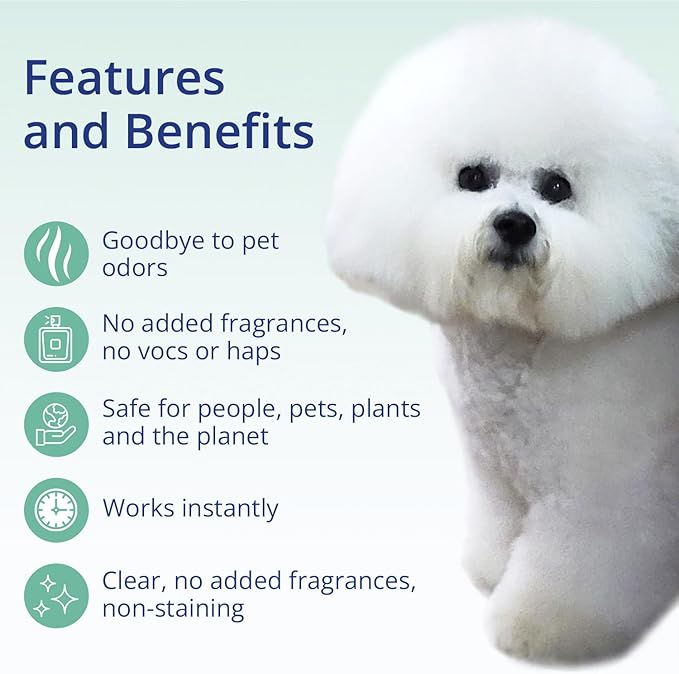 Pet Urine Odor Eliminator Spray 16oz + Concentrate 4oz – Natural, Safe & Effective Odor Neutralizer for Pets & Home-Mewly Pet