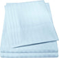 Twin Size Bed Sheets - 4 Piece 1500 Supreme Collection Fine Brushed Microfiber Deep Pocket Twin Sheet Set Bedding - 1 EXTRA PILLOW CASES, GREAT VALUE, Twin, Dobby Light Blue