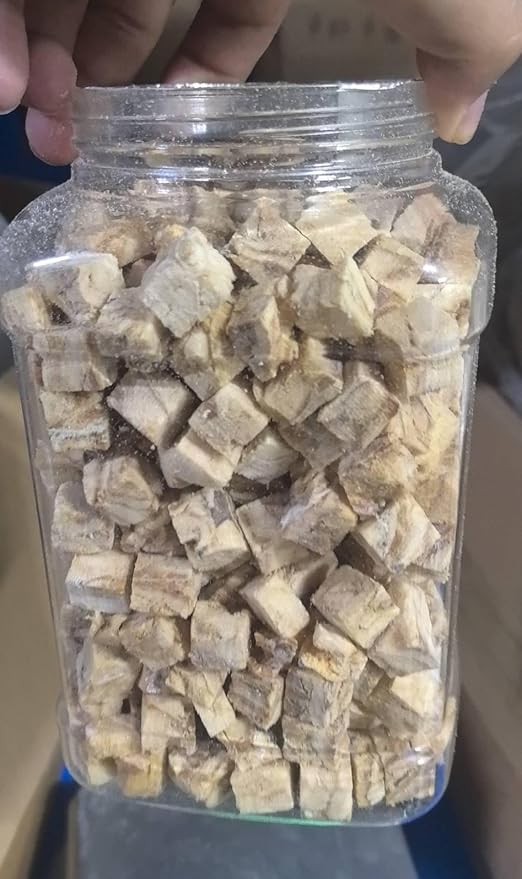 Just Try 6.7 oz Freeze-Dried Salmon Treats for Dogs & Cats - Single Ingredient, High Protein Dog Treats - Grain-Free, Rich in Omega-3 for Skin & Coat-Mewly Pet