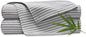 King Sheets by Pure Bamboo, Genuine 100% Organic Viscose Derived from Bamboo Bed Sheet Set, Luxuriously Soft & Cooling, Double Stitching, Lifetime Quality Promise (King, Stripes)