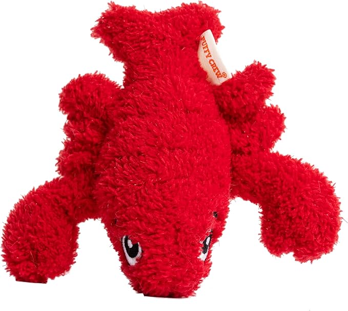 Interactive Catnip Cat Plush Toy, Ocean Theme, 5'', for All Breed Size Cats (Lobster)-Mewly Pet