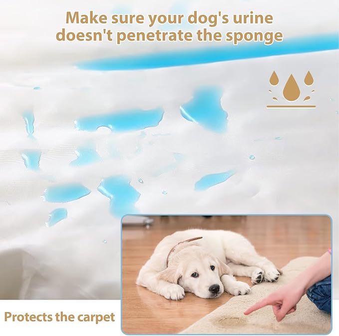 BFPETHOME Extra Large Dog Bed, Washable, Large Dog Bed with Removable Cover, Waterproof Lining and Non-Slip Bottom,Egg-Crate Foam Pet Sofa Bed-Mewly Pet