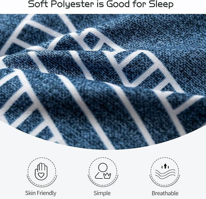 MAXYOYO Grey Cactus Pattern Twin Size Futon Mattress, Quilted Bed Mattress Topper, Extra Thick Folding Sleeping Pad, Breathable Floor Lounger, Guest Bed for Camping, Couch