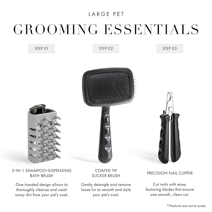 Tweezerman Large Nail Clippers for Dogs & Cats, Manual Professional Cat & Dog Nail Trimmer with Ergonomic Handle-Mewly Pet