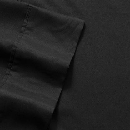 Twin Size Bed Sheets - 4 Piece 1500 Supreme Collection Fine Brushed Microfiber Deep Pocket Twin Sheet Set Bedding - 1 EXTRA PILLOW CASES, GREAT VALUE, Twin, Black