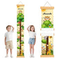 Personalized Wooden Forest Animal Tree Growth Chart, Canvas Height Growth Chart for Baby, Kids Measuring Chart for Wall, Kids Room Wall Decor, Removable & Waterproof Growth Chart Ruler
