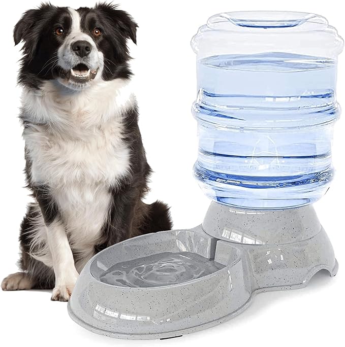 Automatic Dog Water Dispenser, 3 Gallon| 11L Gravity Automatic Pet Water Dispenser Station, Pet Waterer for Dogs and Cats, Large Capacity Water Feeder-Mewly Pet