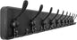 Dseap Coat Rack Wall - Heavy-Duty 38-1/4" Long, with Reinforced 10 Custom Tri-Hooks, Solid Wood Wall Hanger for Coats Hat Jackets - Rustic Farmhouse Entryway Hallway Storage, Black