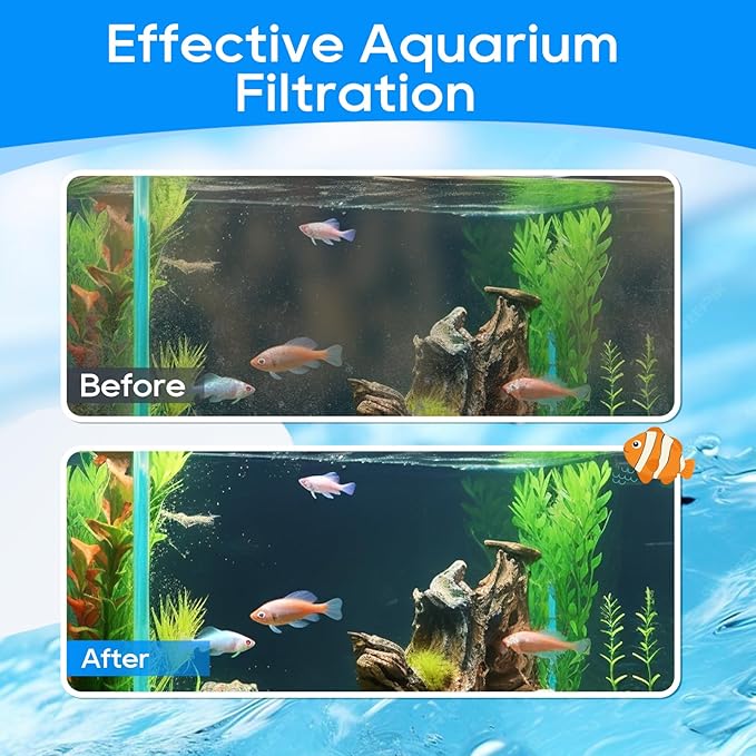 Aquarium Filter Media Bags for Aquarium with Zipper, Fine Mesh Bag Reusable Strong Polyester for Activated Carbon, Bio Filter Balls, Ceramic Rings, Filter Stones, White 10PCS 3.93" x 3.93"-Mewly Pet