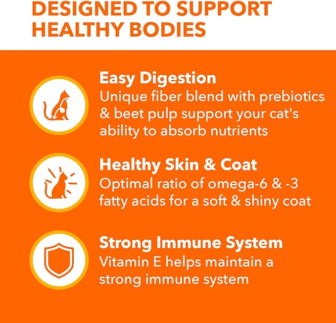 IAMS Proactive Health Adult Sensitive Digestion & Skin Dry Cat Food with Turkey, 6 lb. Bag-Mewly Pet