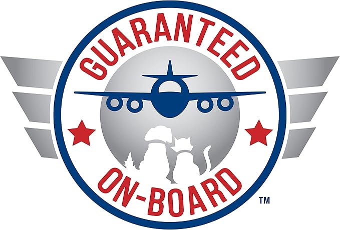 Sherpa Forma Frame Crash-Tested Travel Pet Carrier, Airline Approved & Guaranteed On Board - Black, Medium-Mewly Pet