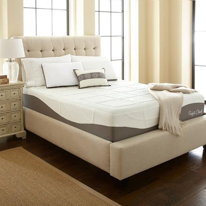Perfect Cloud Made in The USA Elegance Plush Gel-Infused 12 inch Memory Foam Mattress - Pressure Relieving - Bed-in-a-Box (Full)