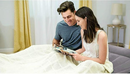 Intex Pillow Dura-Beam Series Rest Raised Airbed with Internal Pump (2020 Model)
