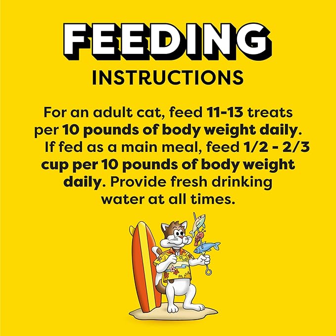 Temptations MixUps Surfer's Delight Flavor Crunchy and Soft Cat Treats, 3 oz. Pouch (Pack of 12)-Mewly Pet