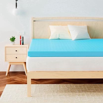 3 Inch Twin XL (39"x80") Memory Foam Mattress Topper, Cooling Gel Infused Mattress Pad, Soft Bed Topper for Pressure Relief Back Pain, Breathable, CertiPUR-US Certified