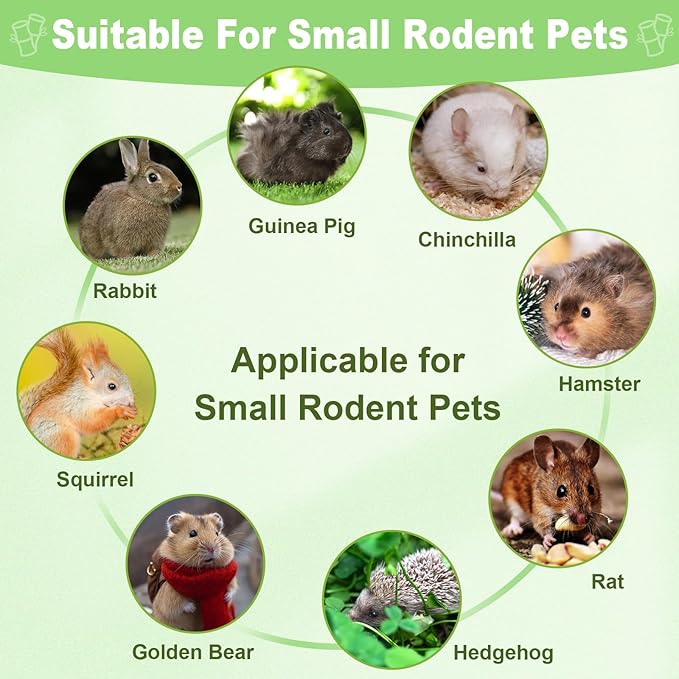 2.7lb Sweet Bamboo Sticks for Rabbits Chew Sticks Toys Guinea Pig Hamster Chinchilla Molar Treats Snacks, Natural Teeth Grinding Toys-Mewly Pet