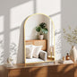 Sweetcrispy 20"x31" Arched Gold Bathroom Mirrors for Wall, Bathroom Mirrors for Over Sink, Wall Decor for Bathroom, Entryway, Bedroom, Vanity
