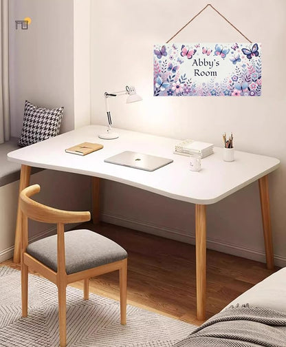 Personalized Sign Vintage Butterfly Wall Decor For Kids Room Decoration Nursery Decor Party Decorations For Little Man Cave Wall Art Decor For Boys Room Girls Bedroom