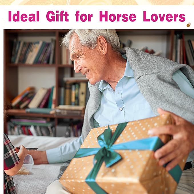 Abbylike 12 Pieces Horse Grooming Kit Racing Festival Tack Room Supplies Horse Brush Sets Equine Care Cleaning Kit Shedding Grooming Massaging Tools(Pink and Grey)-Mewly Pet