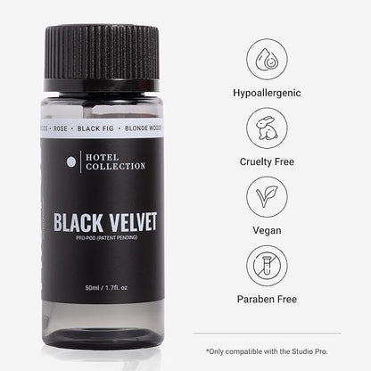 Hotel Collection Diffuser Oil-Black Velvet Pro-Pod-Aromatherapy Essential Fragrance Oil-Zesty Citrus, Juicy Black Fig& Floral Rose-50ML 1.7 Fl oz