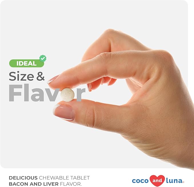 Milk Thistle for Dogs - 120 Chewable Tablets - Silymarin - Liver and Kidney Support with EPA & DHA - Detox - Liver Supplement for Dogs with Choline and L-Arginine-Mewly Pet