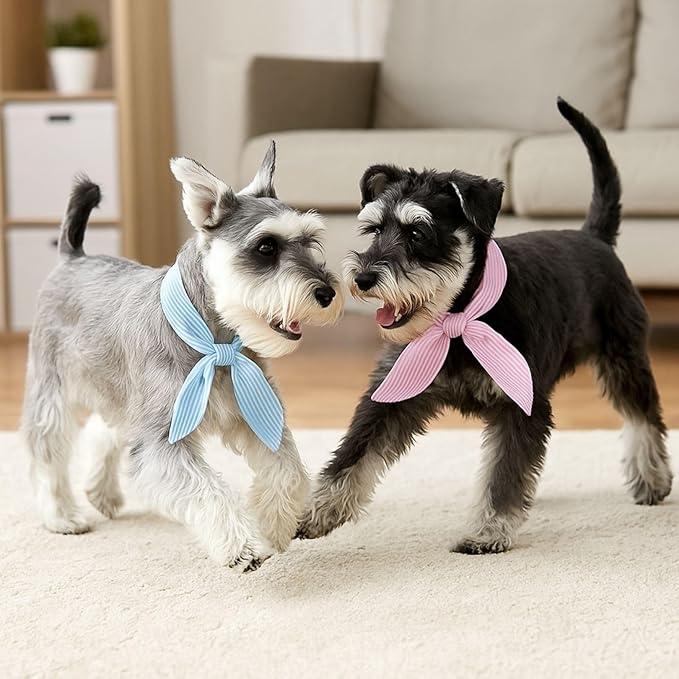 2pcs Cooling Scarf for Pets,Summer Cooling Scarves Keep Cats and Dogs Cool, Reused,Rrecycled,Suitable for Dogs (2pcs-Avocado)-Mewly Pet