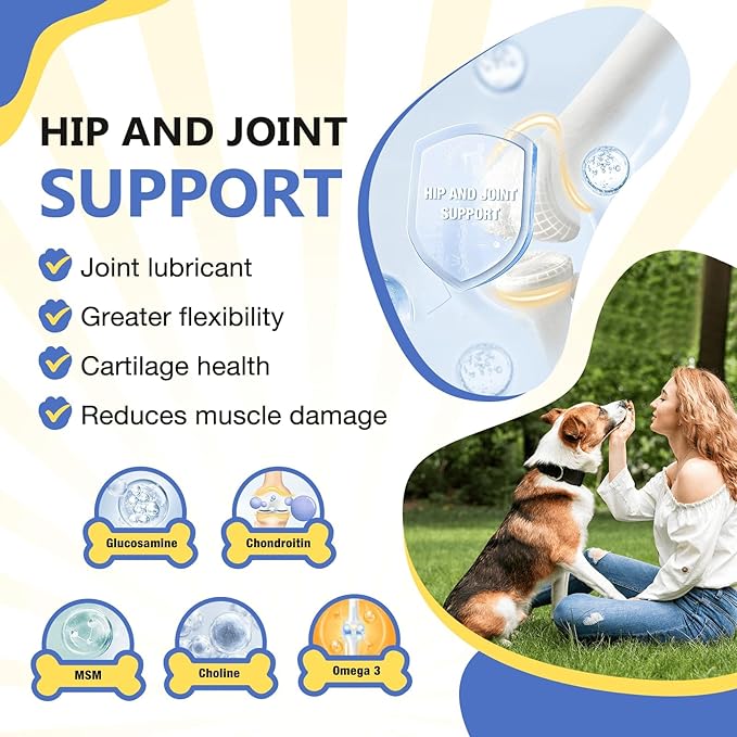 NATURE TARGET Dog Multivitamins for Overall Health with Minerals, Immune Support, Digestive Health, Joint, Hip, Skin & Coat Care with Probiotics, Glucosamine, Enzymes, 120 Freeze Dried Chews-Mewly Pet