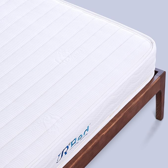 Sunrising Bedding 8 inch Twin Natural Latex Mattress, Individually Encased Pocket Coil, Firm, Supportive, Naturally Cooling, Organic Mattress, 120-Night Free Trial, 20-Year Warranty