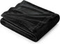 Bedsure GentleSoft Fleece Throw Blanket for Couch Black - Lightweight Plush Fuzzy Cozy Soft Halloween Blankets and Throws for Sofa, 50x60 inches