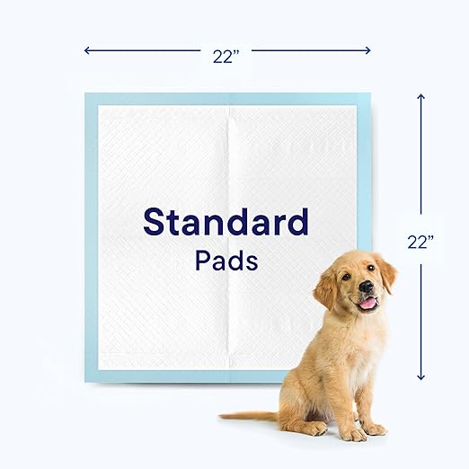Puppy Pads Pet Pee Pads for Dogs & Puppy Training - 100 Count - Potty Pads for Dogs 22" x 22" Leak-Proof Dog Pee Pads - Quick-Dry Surface - Heavy Duty Absorbent Disposable Dog Wee Pad Bulk Pack-Mewly Pet