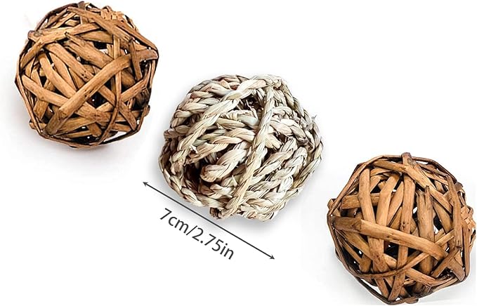 Hamiledyi Rabbit Seagrass Activity Mat Bunny Mat Rabbit Enrichment Toys Rabbit Chew Toys for Teeth Seagrass Protector Mat Small Animal Toys for Rabbit Bunny Chinchilla Guinea Pigs Rodent Pets-Mewly Pet