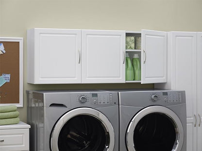 SystemBuild Evolution Kendall 54" Wall Cabinet in White