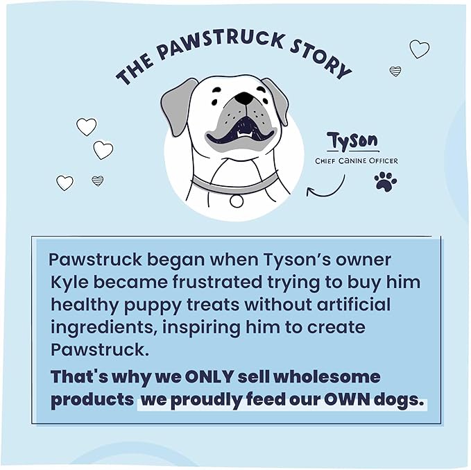 Pawstruck Natural 8–12" Bully Sticks for Dogs – Long-Lasting, Rawhide-Free, Low-Odor, Grain-Free Dental Chew Treat – Single Ingredient, 100% Real Beef – 1 lb Bag – Packaging May Vary-Mewly Pet