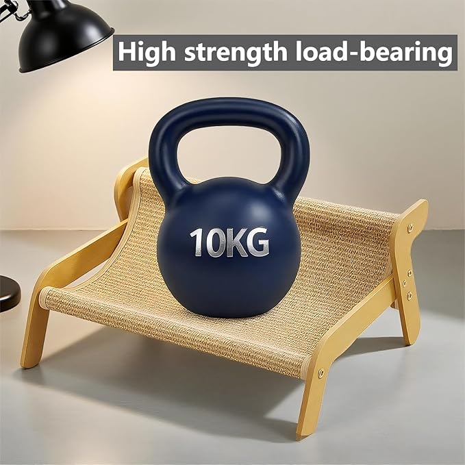 Scratcher Bed,Scratcher Couch,Scratcher Lounger,for Indoor Cats,Sisal Scratcher 2 in 1 Cat Couch, Wear-Resistant Scratching Lounge Chair,Additional Gift Sisal Scratcher-Mewly Pet