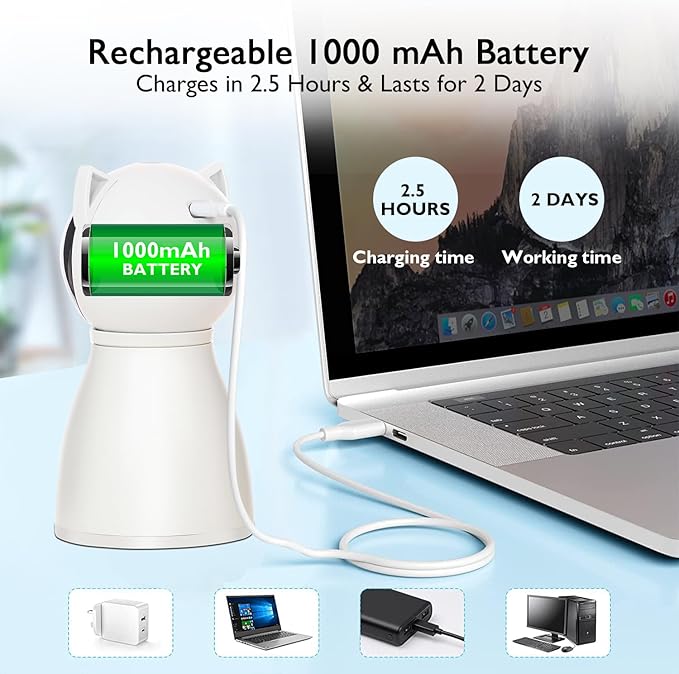 Cat Toys [2025 Newly Upgraded] Real Random Trajectory Rechargeable Motion Activated Cat Laser Toy Automatic,Interactive Cat Toys for Indoor Cats/Kitten/Dogs-Mewly Pet