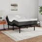 Blissful Nights e3 Queen Adjustable Bed Base Frame with 10" Medium Firm Gel Infused Memory Foam Mattress