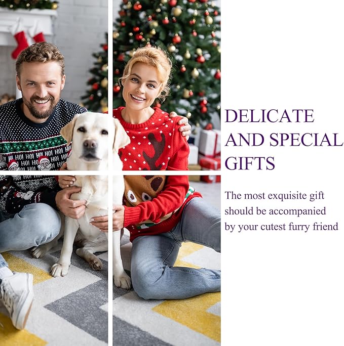 3 Pack Indestructible Dog Chew Bones for Aggressive Chewers - Heavy Duty Long Lasting Chew Toys for Large Dogs, Nylon Teeth Cleaning Toys-Mewly Pet