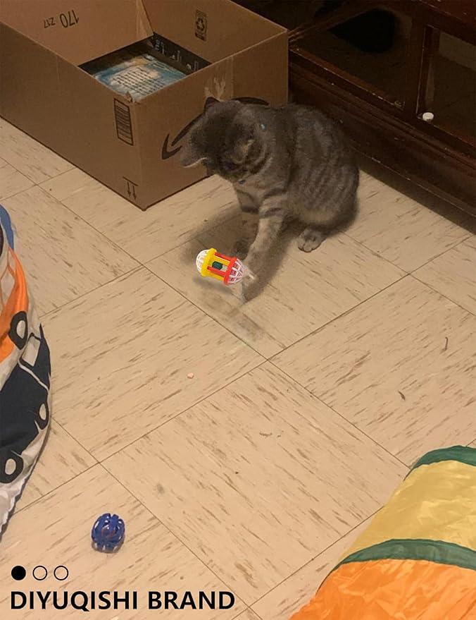 40-Piece Cat Toy Set for Indoor Cats and Kittens (1.5'' - 2.3'', Cat Toys Ultimate Pack)-Mewly Pet