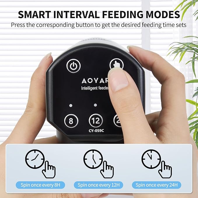 Automatic Fish Feeder for Aquarium: Rechargeable Fish Feeder Dispenser,Moisture-Proof & 200ML Large Capacity Betta Turtle Vacation Feeder,Auto Fish Food Dispenser Timer for Weekends/Business-Mewly Pet