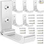 6Pcs Folding Coat Hooks, Matte Black Wall Hooks for Hanging Coats Bathroom Towel Hooks Hardware Heavy Duty Aluminum Alloy Robe Hooks Wall Mounted DIY Coat Rack Hooks No Rust Indoor, Outdoor