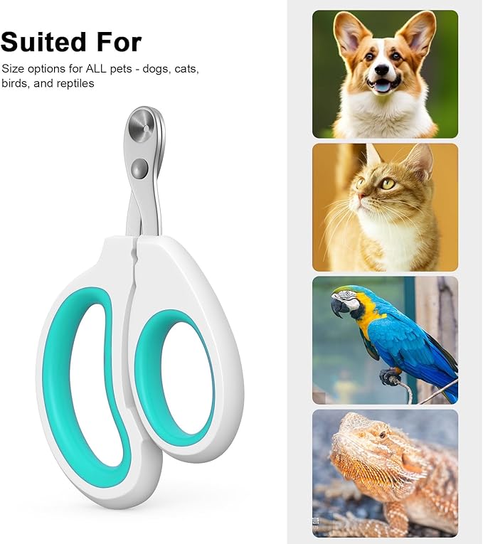 Cat Specific Nail Clipper, Avoiding Excessive Cutting, Suitable for Beginners. It Can Also be Used for Small Animals Such as Birds, Hamsters, Rabbits, Hedgehogs, Ferrets, Guinea Pigs, Etc.-Mewly Pet