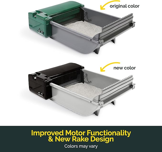 Pet Zone Smart Scoop Litter Box Value Pack, Self Cleaning, Hands-Free Large Litter Box, Easy to Clean-Mewly Pet